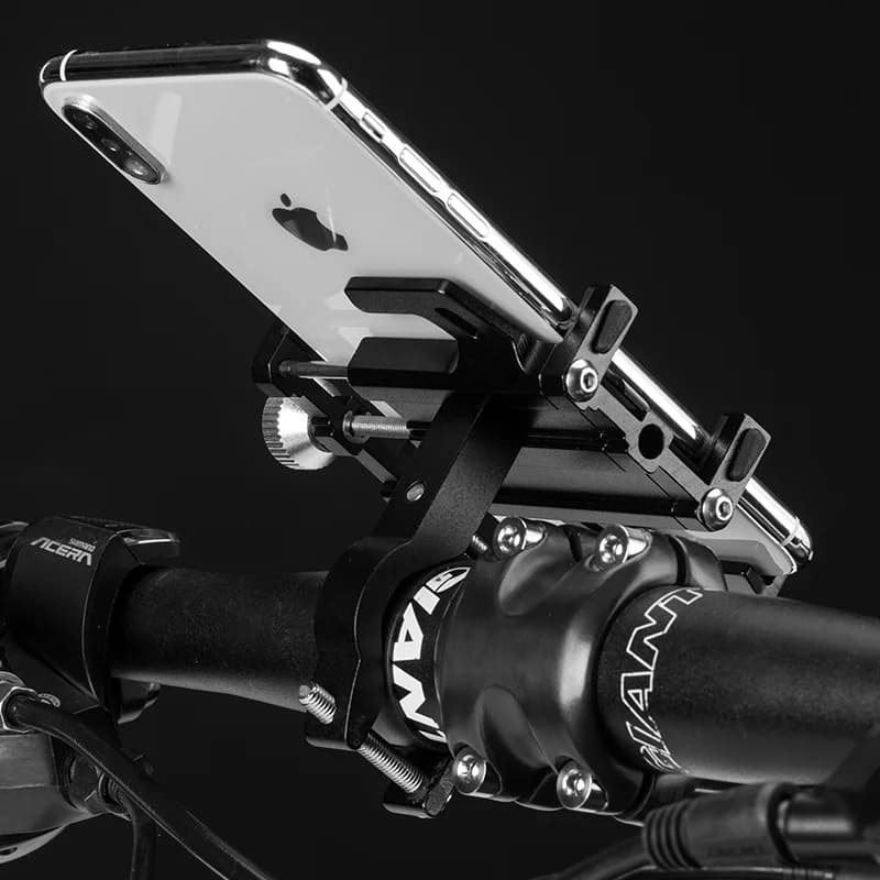 Alumínium 360°-ban forgó állítható telefon tartó