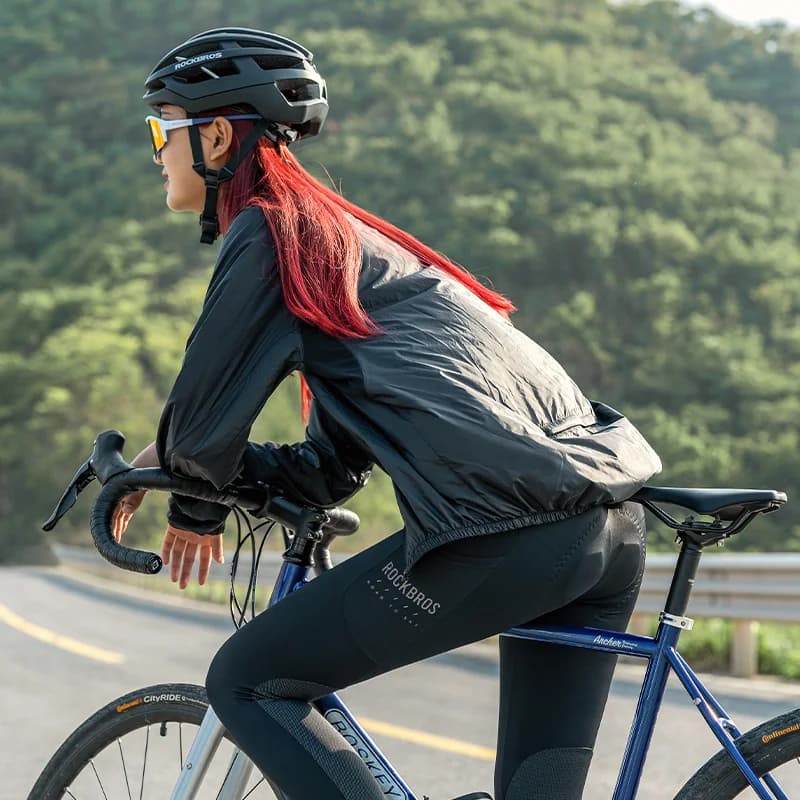 Lélegző nyári kerékpáros napvédő dzseki