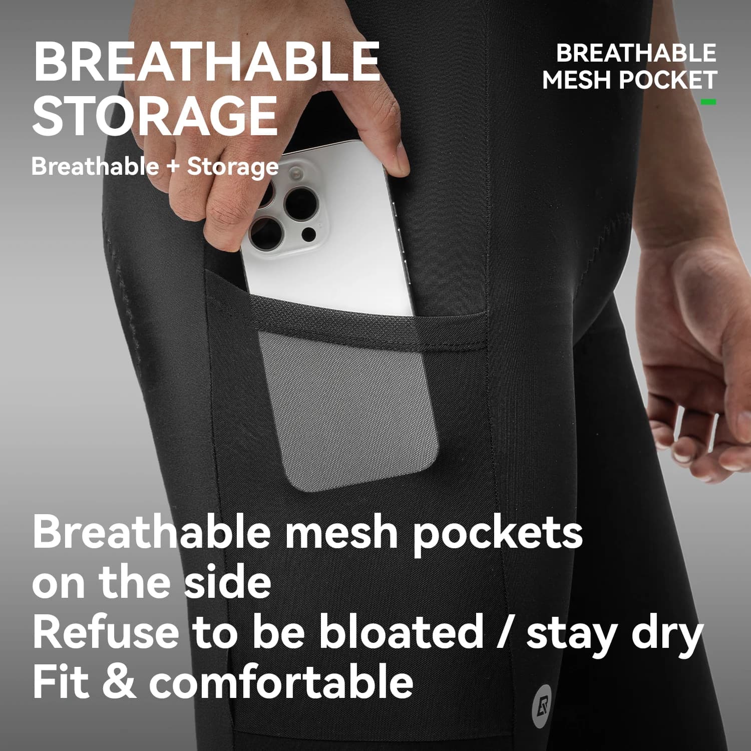 Könnyű nyári párnázott kerékpáros combnadrág (bib shorts)